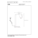 lafabryka.pl SYBIL - Lampa stołowa - 1xGU10 - Black 45599/01/30 Lucide